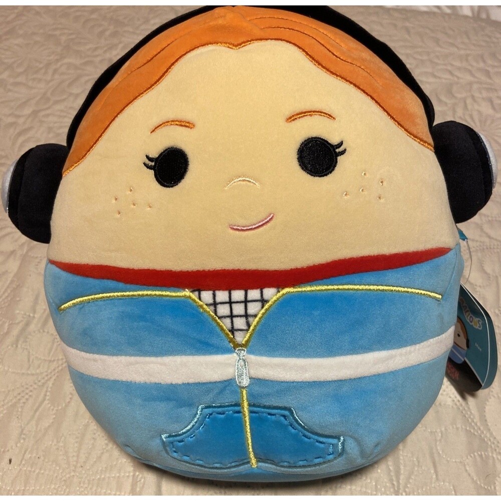 Squishmallows Stranger Things Max Mayfield Plush NWT Jazwares Netflix Red Hair